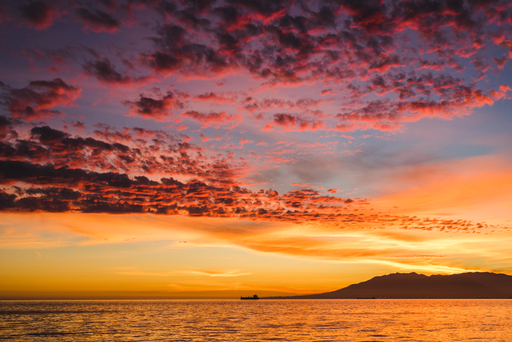 Atardecer en la Cala Comte, Ibiza